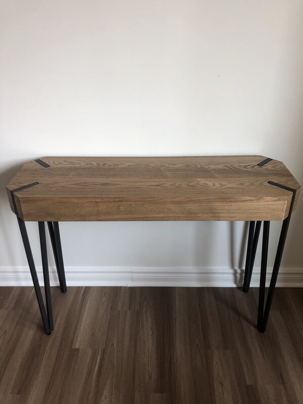 Industrial Style Console Table