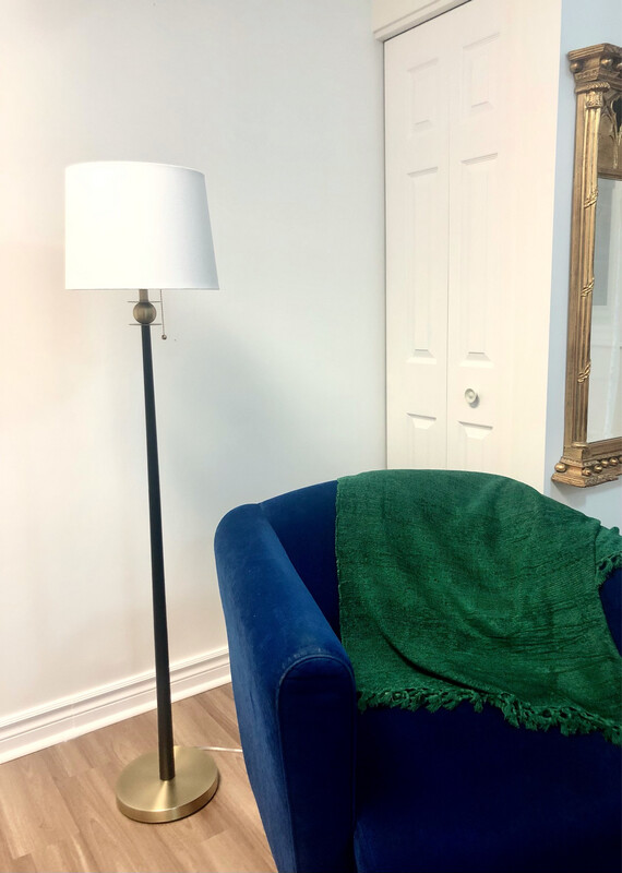 Black & Gold Floor Lamp