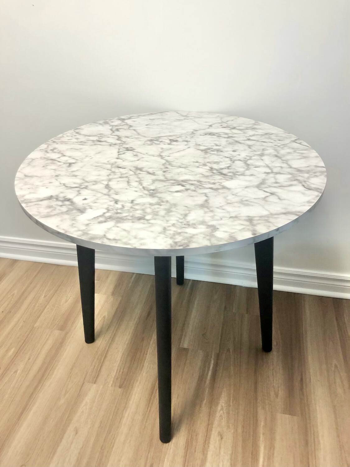 Faux Marble Dining Table - Seats 2