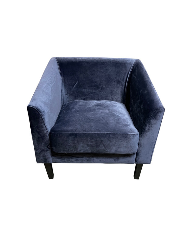 Gem Blue Club Chair