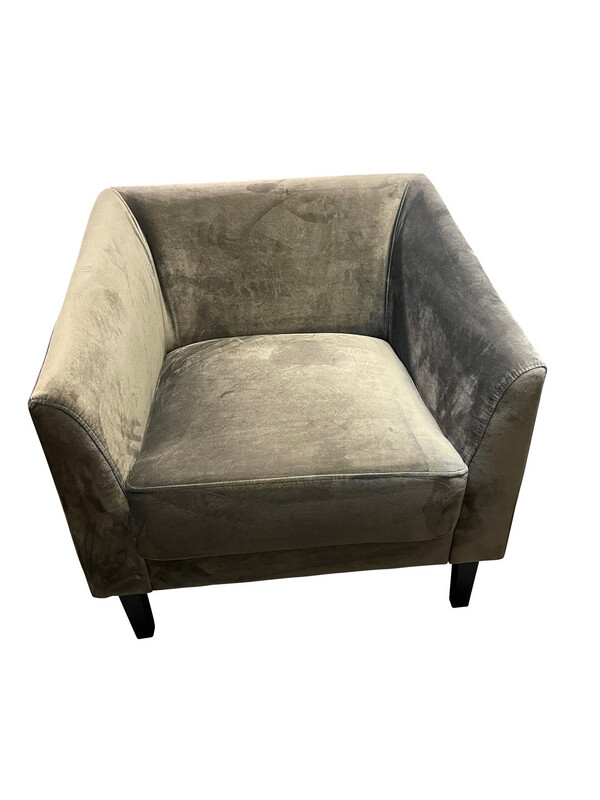 Elephant Grey Club Chair