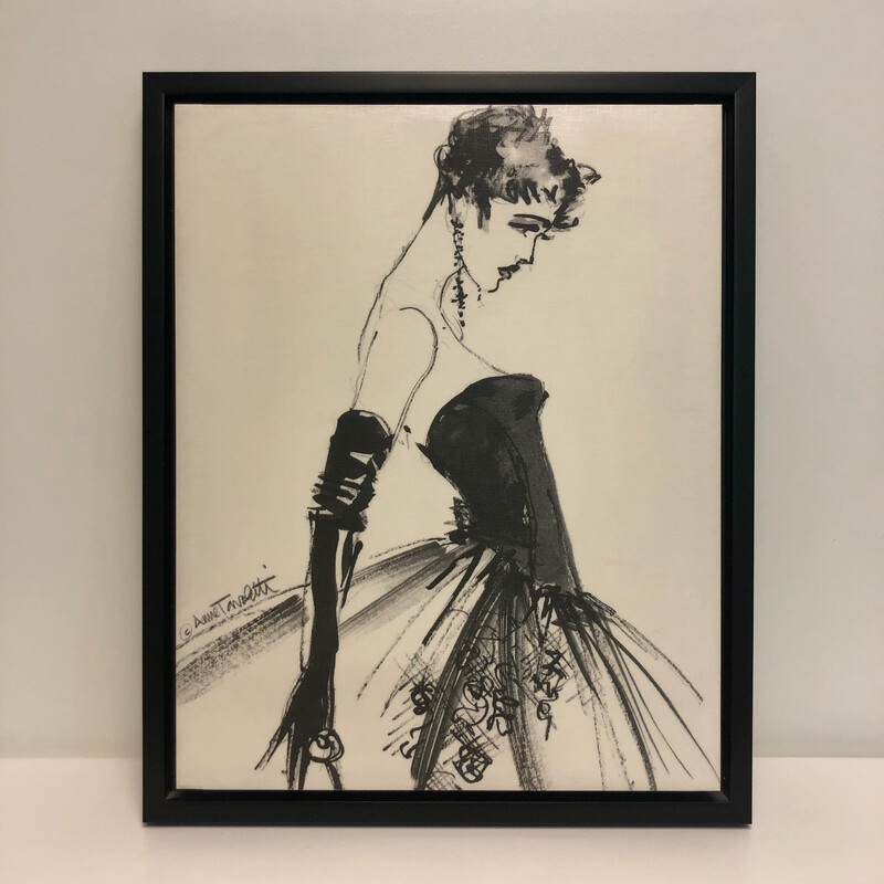 Lady In Dress Art