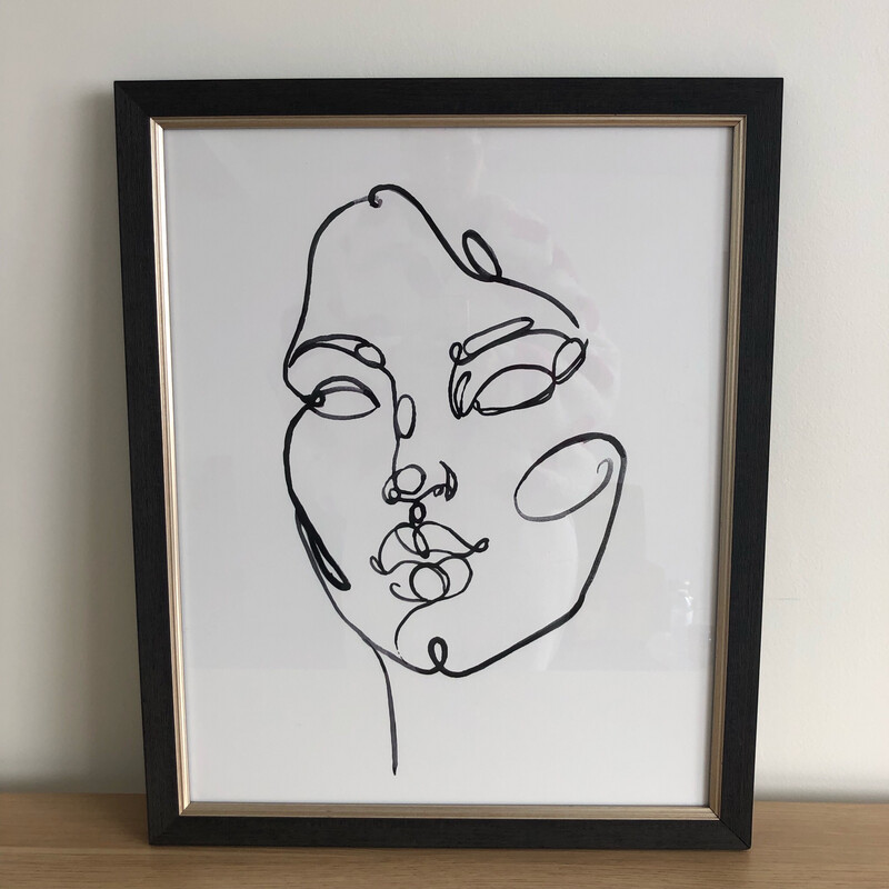 Face Drawing Art