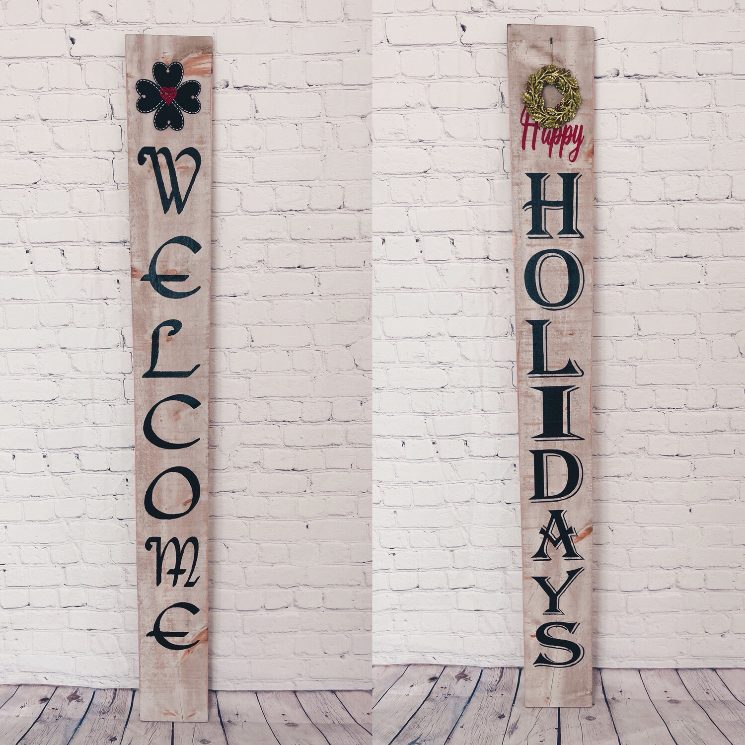Welcome / Holidays Porch Sign