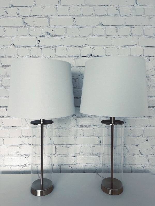 Keep It Simple Clear Lamp - Set Of 2