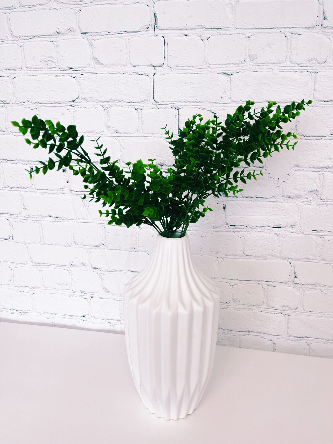 Chic White Vase