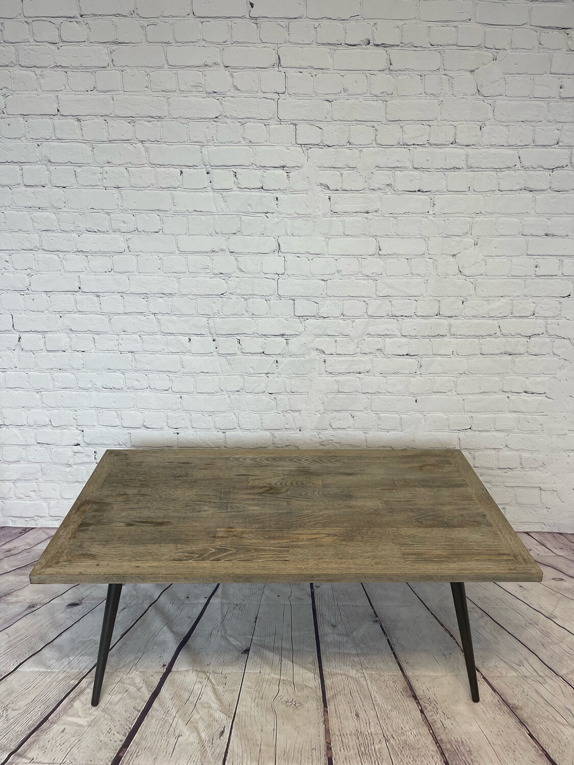 Industrial Style Rectangular Coffee Table