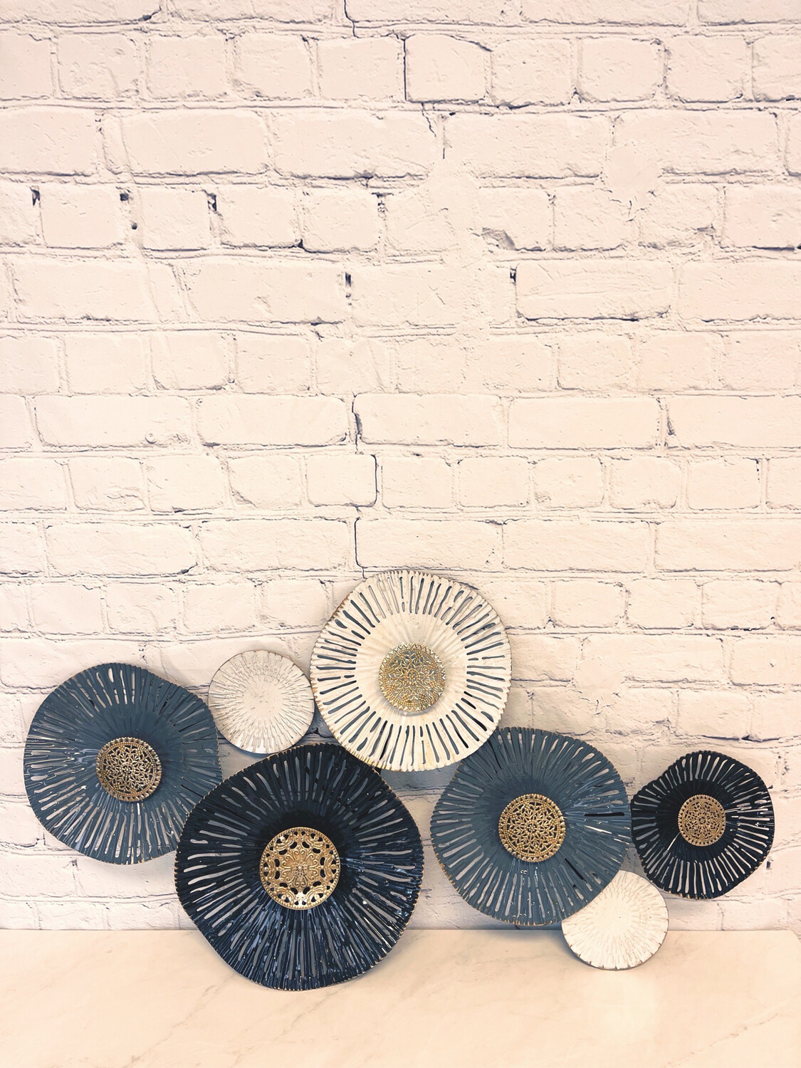 Fan Flower Metal Art