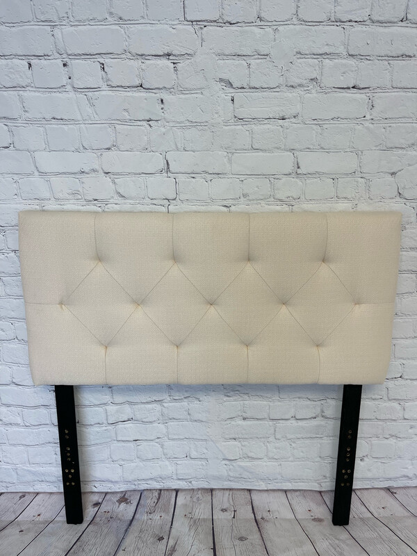 Twin Headboard - Cream White