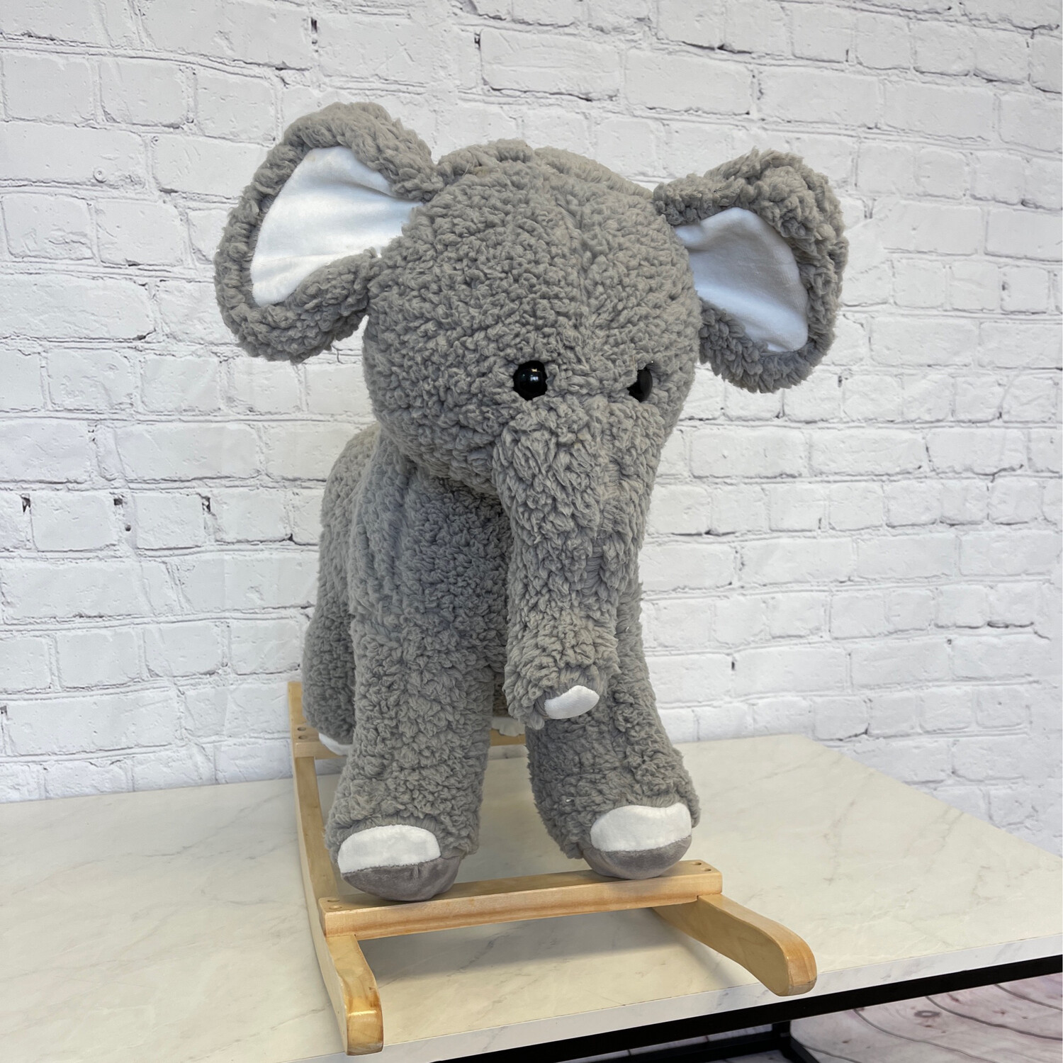 Stuffed Elephant Rocking Toy