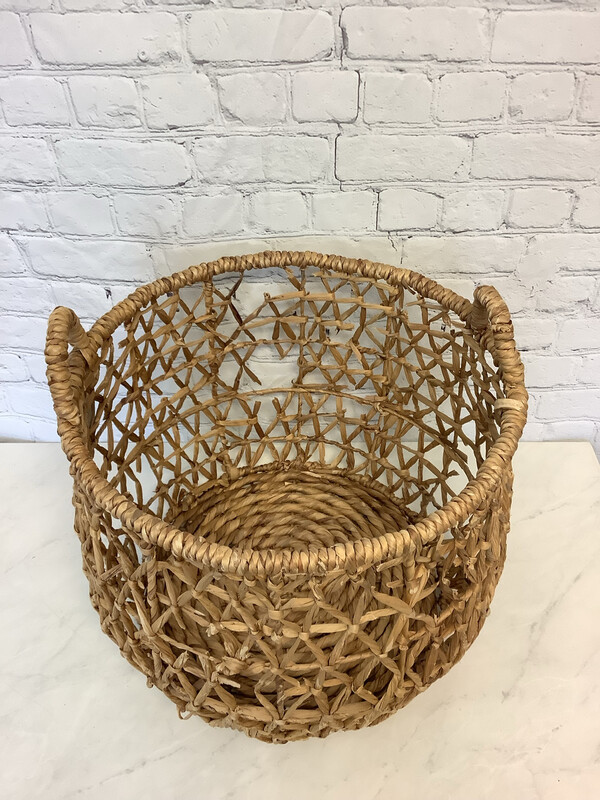 Large Wicker Floor Basket