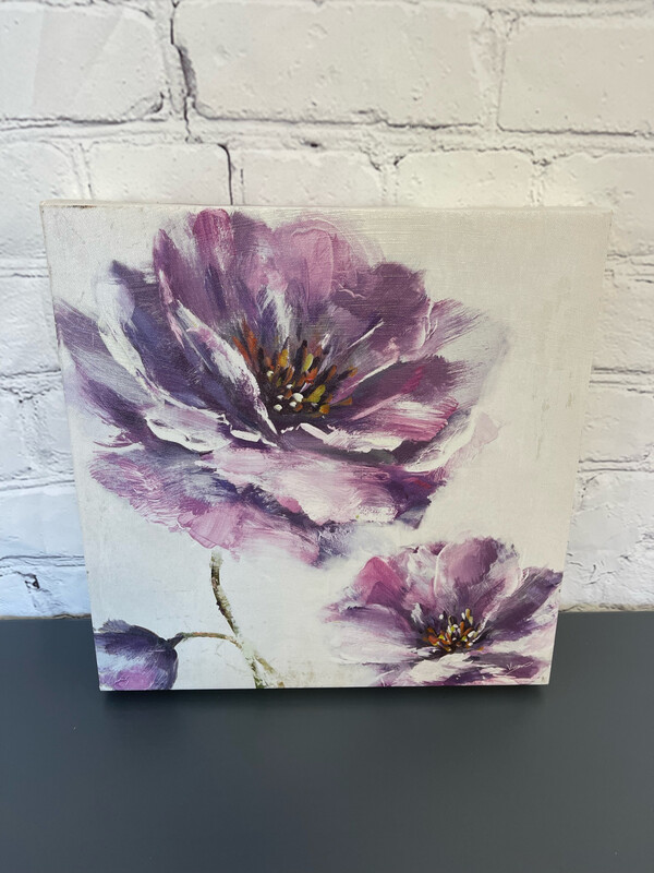 Purple Flower Canvas