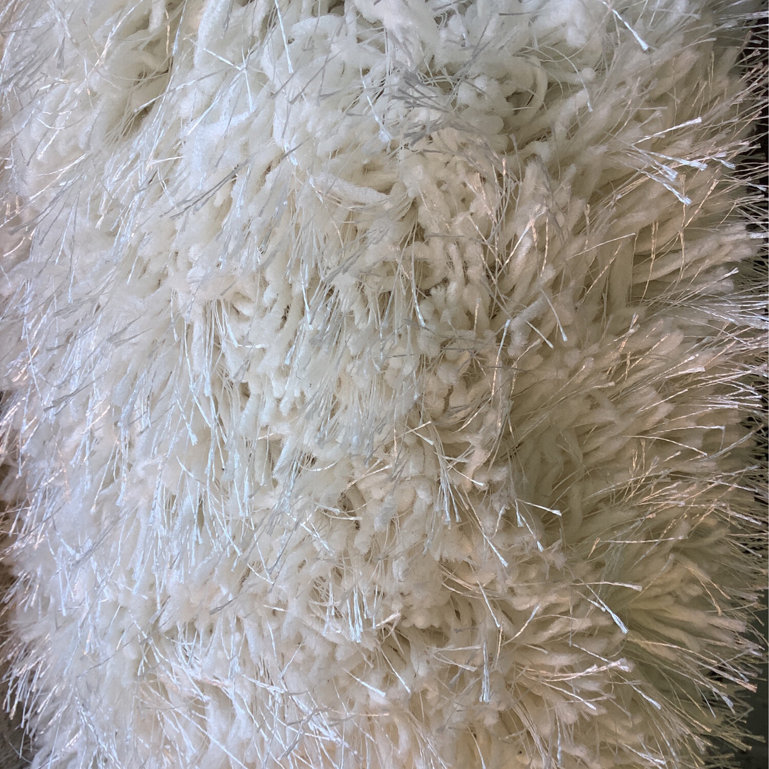 White Shag Rug 3x5