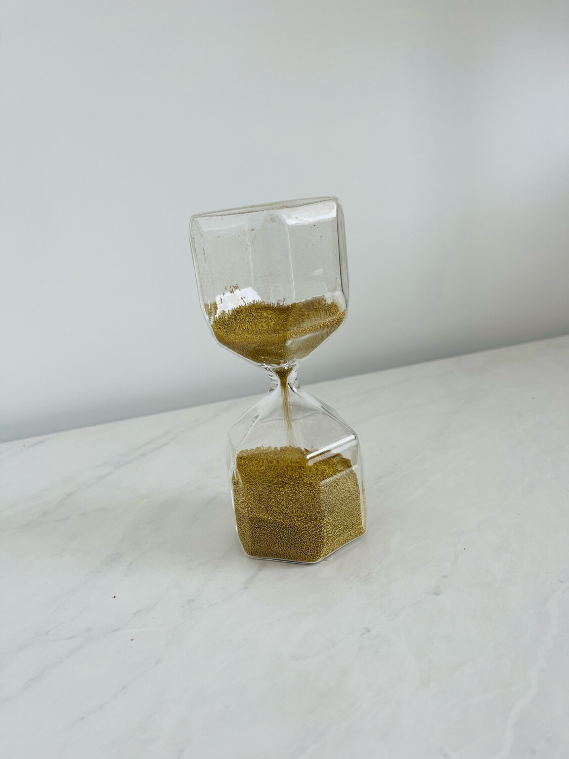 Medium Gold Hourglass