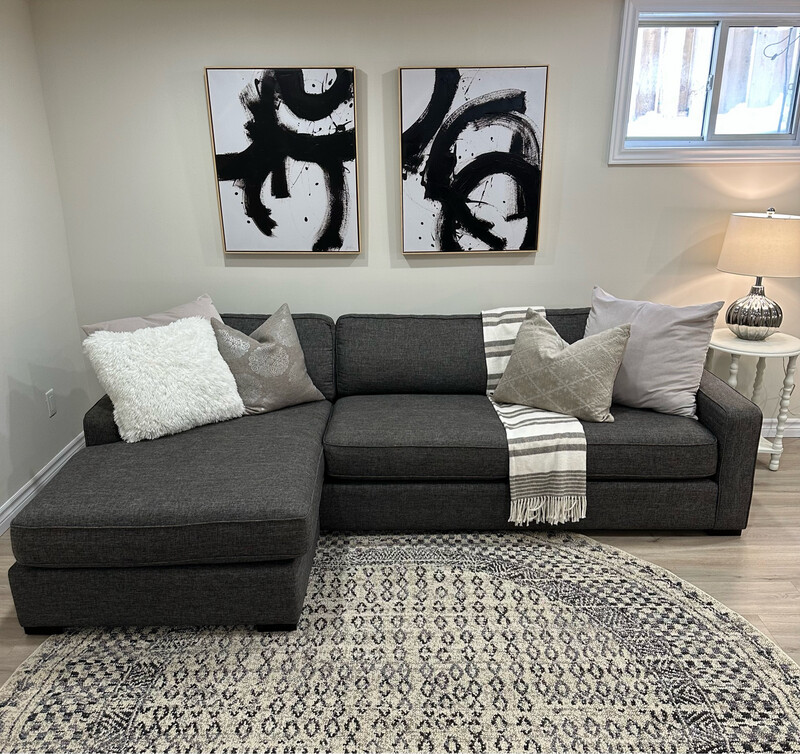 Medium Grey Sectional