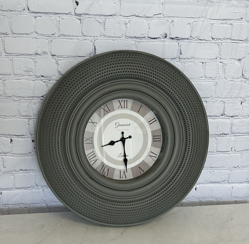 Medium Grey Clock