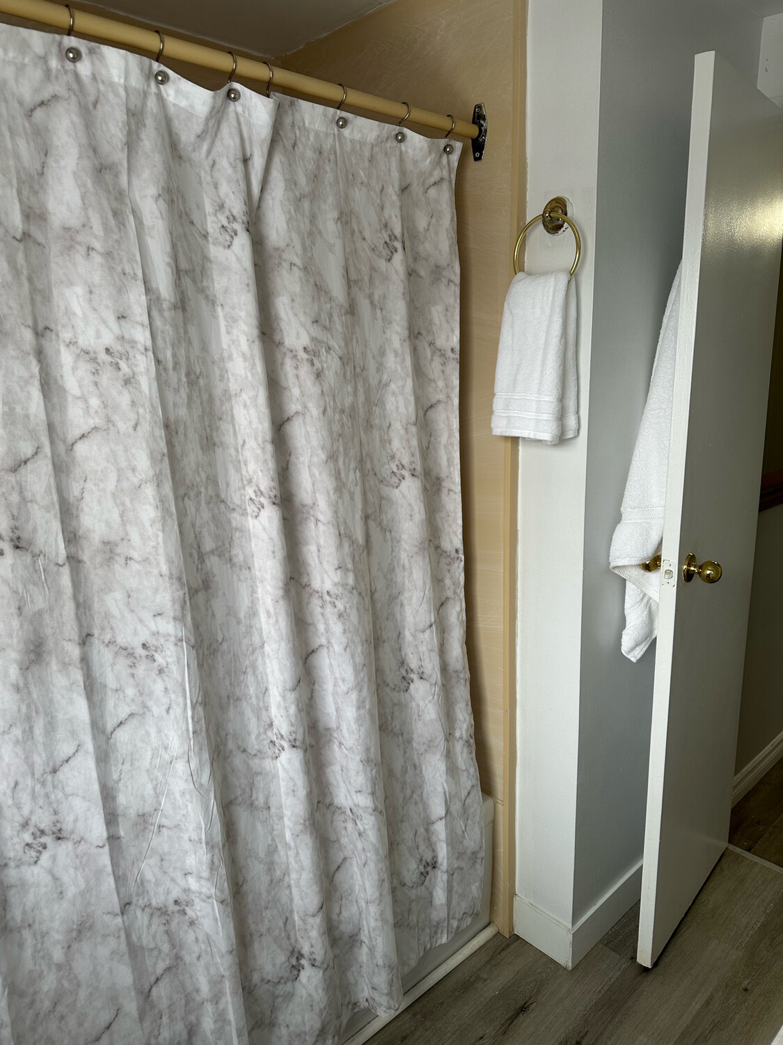 Shower Curtain w/ Hooks