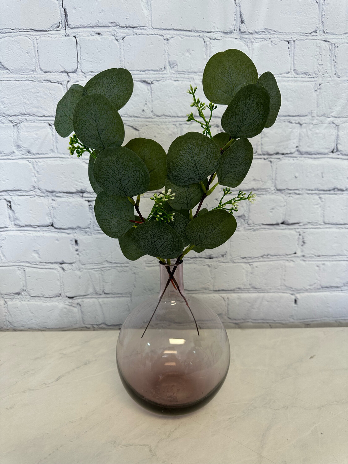 Purple Teardrop Vase