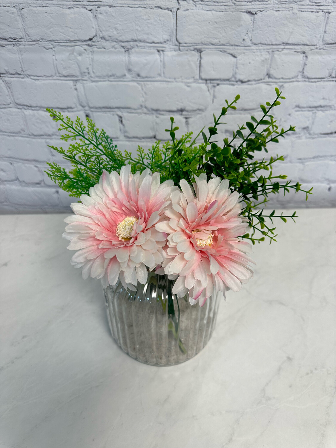 Glass Vase w/ Rope