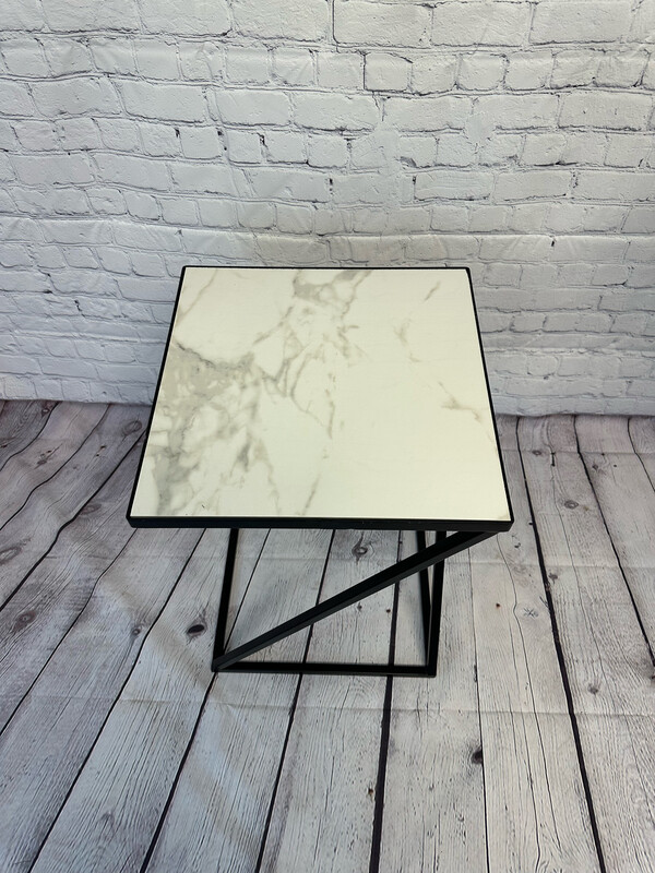 Single Marble End Table