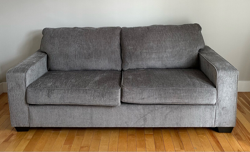 Silver/Grey Sofa