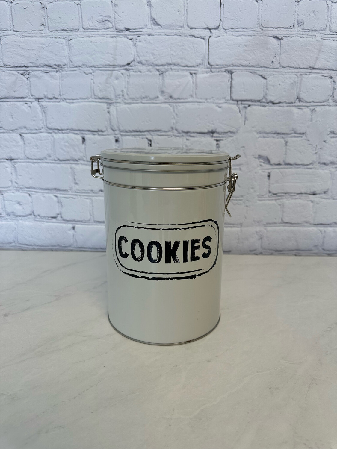 Tin Cookie Jar
