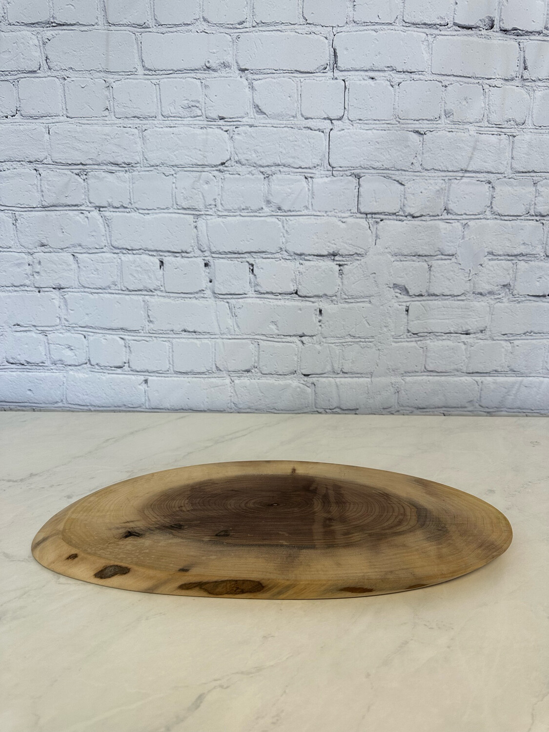 Oval Live Edge Tray