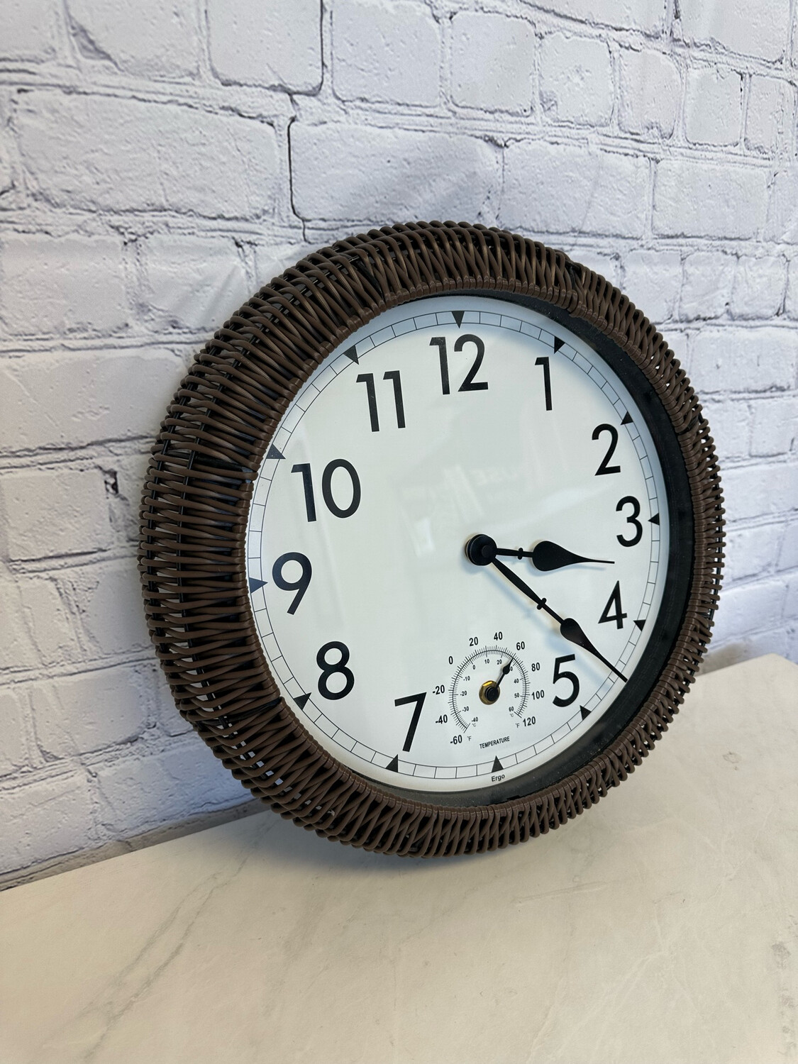 Wicker Clock