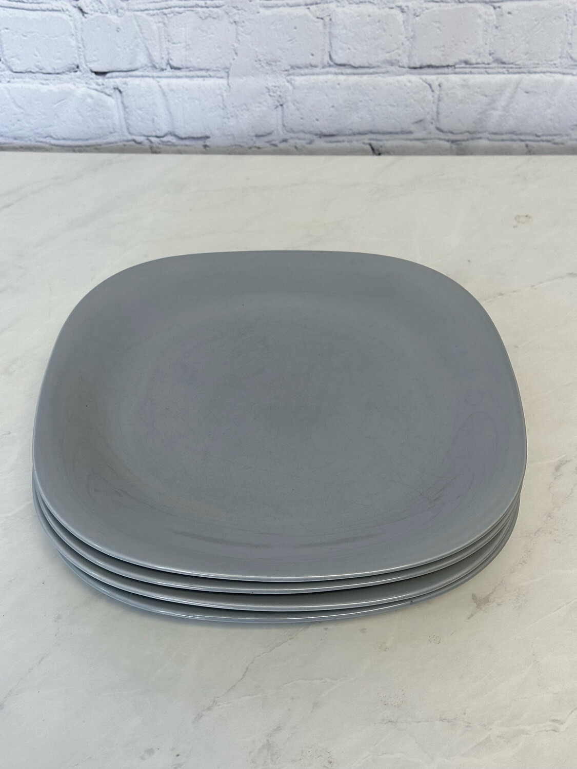 Grey Dinner Plate - Set Of 2