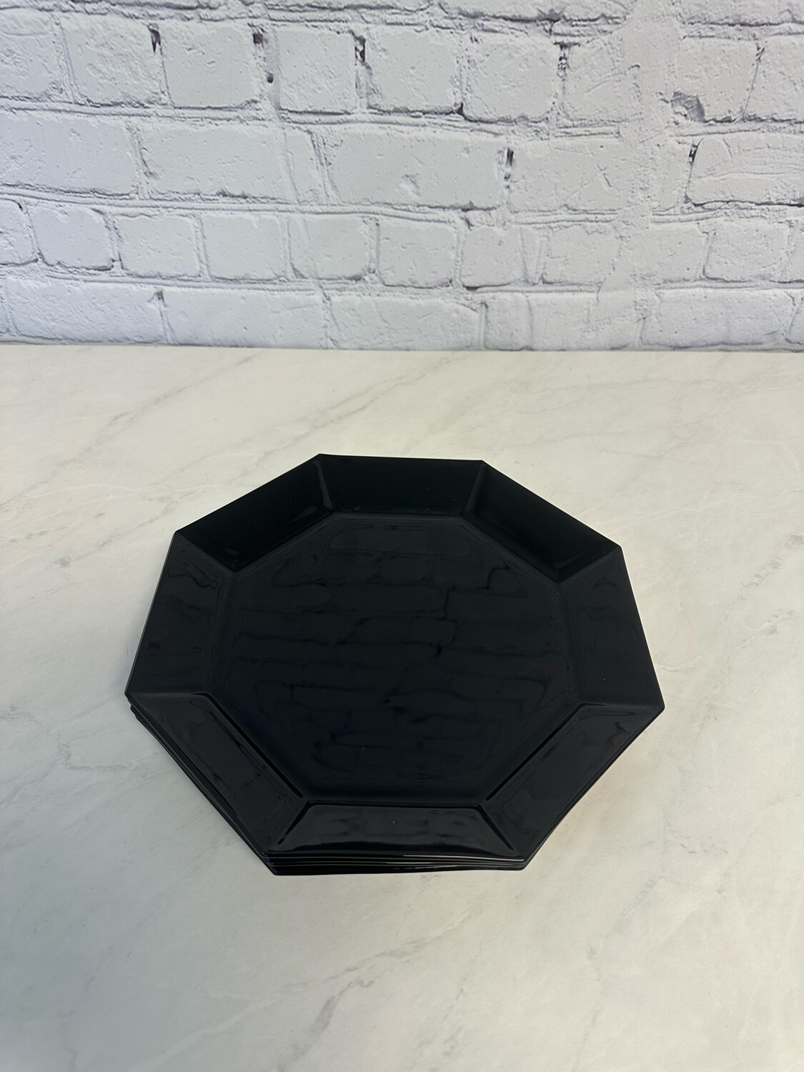 Black Dinner Plate - Set Of 2