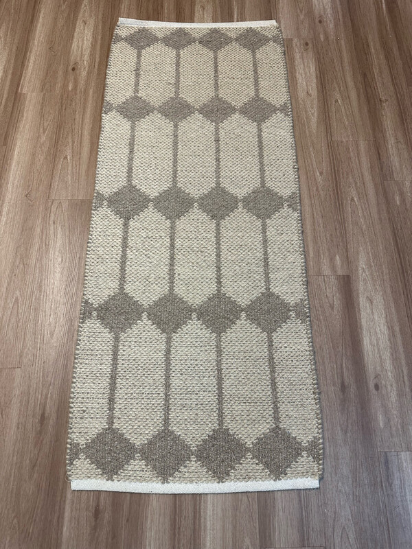 Tan Wool Runner 2x5