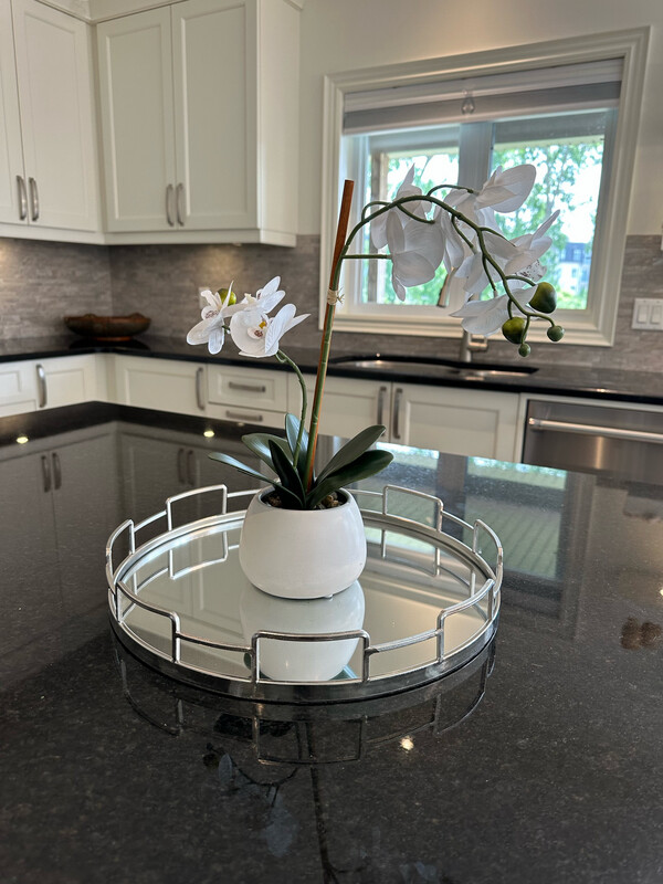 Silver Mirrored Tray
