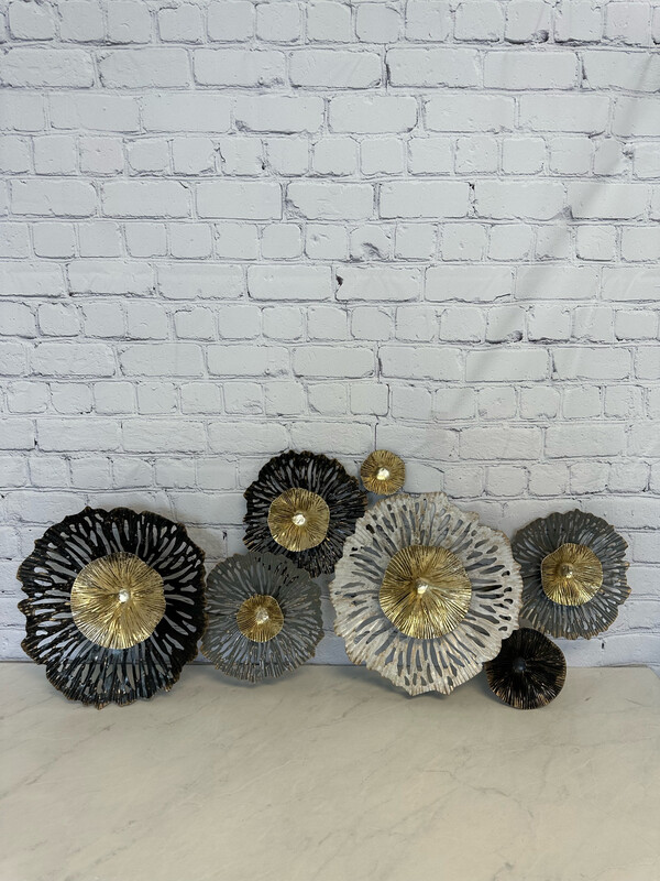 Fan Flower Metal Art