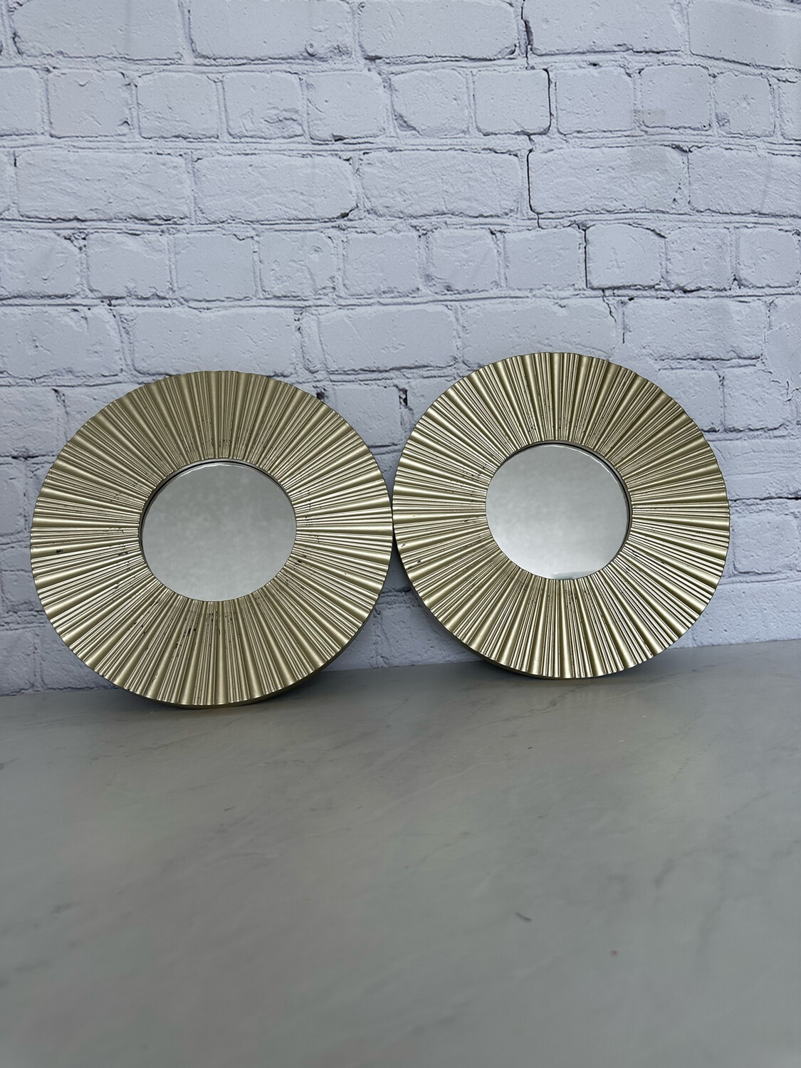 Gold Mirror - Set of 2