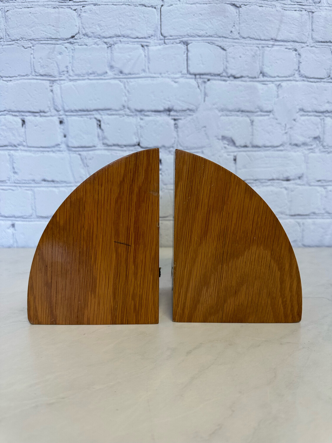 Wooden Book Ends