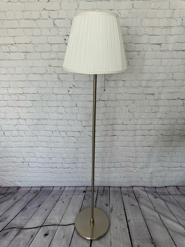 Silver Floor Lamp