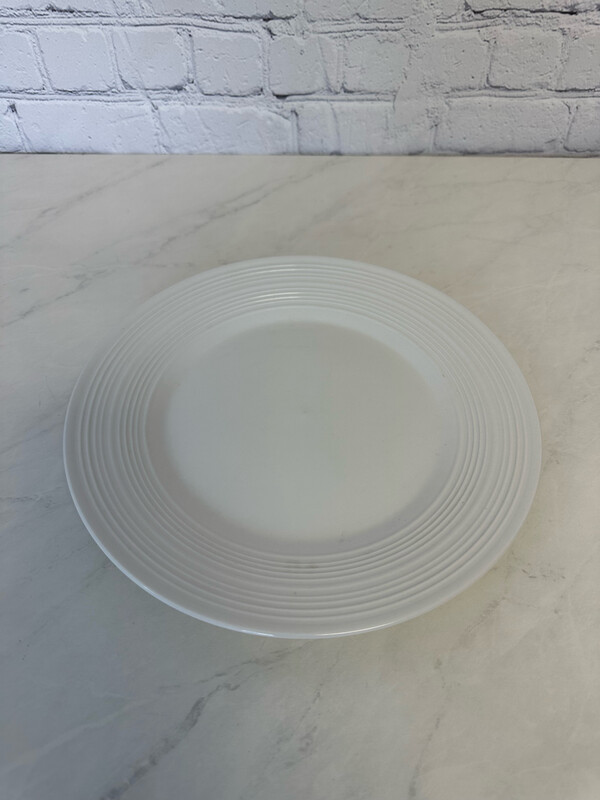 White Dinner Plate - Set Of 2