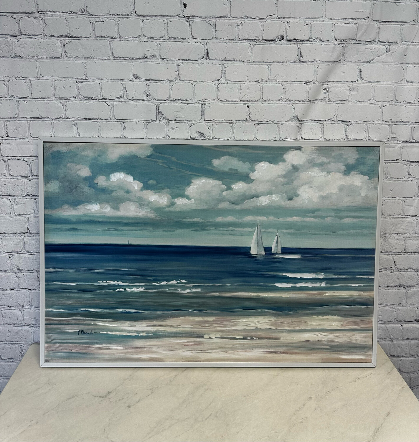 Framed Sailboat Canvas