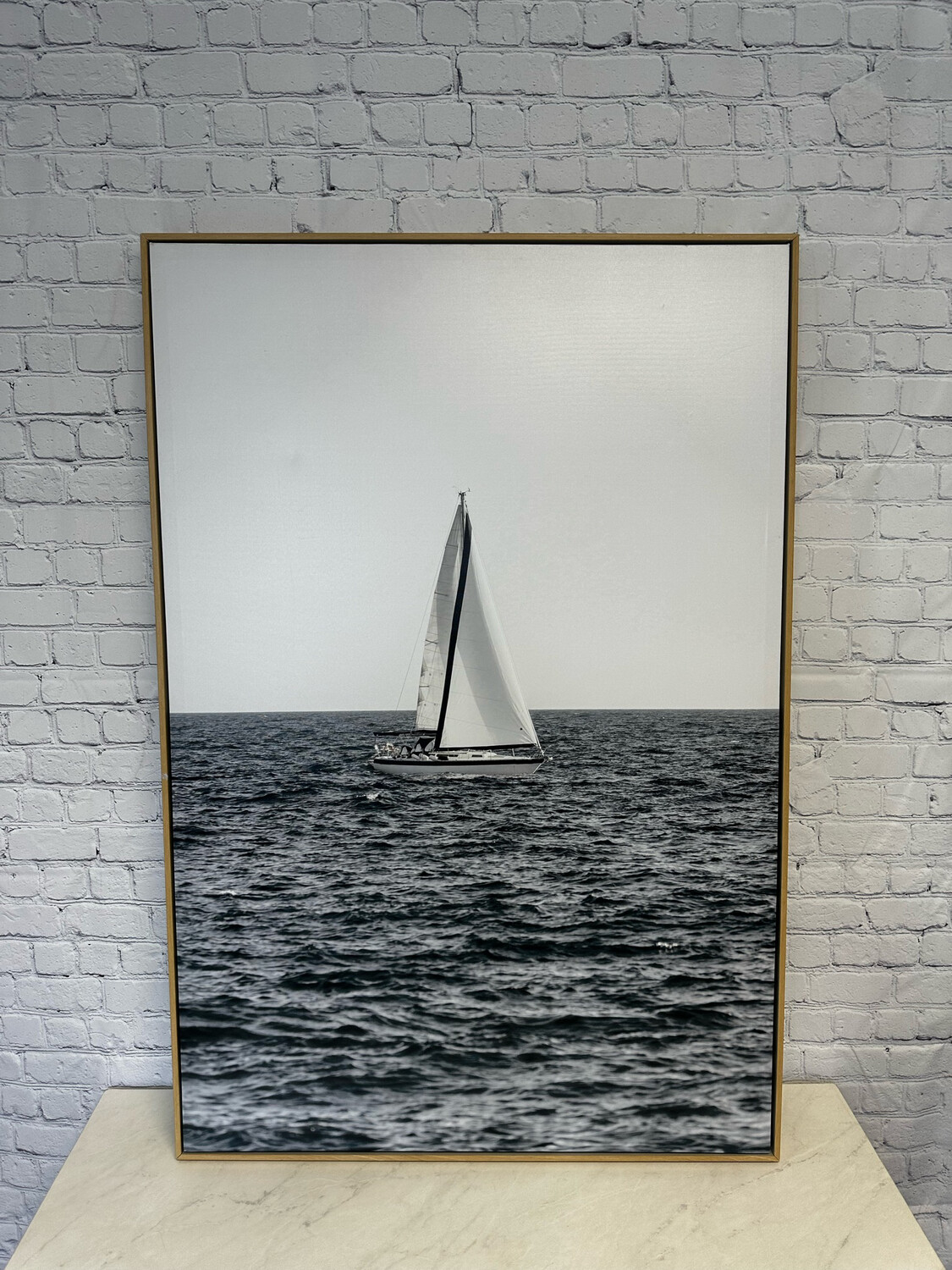 Sailboat Framed Canvas