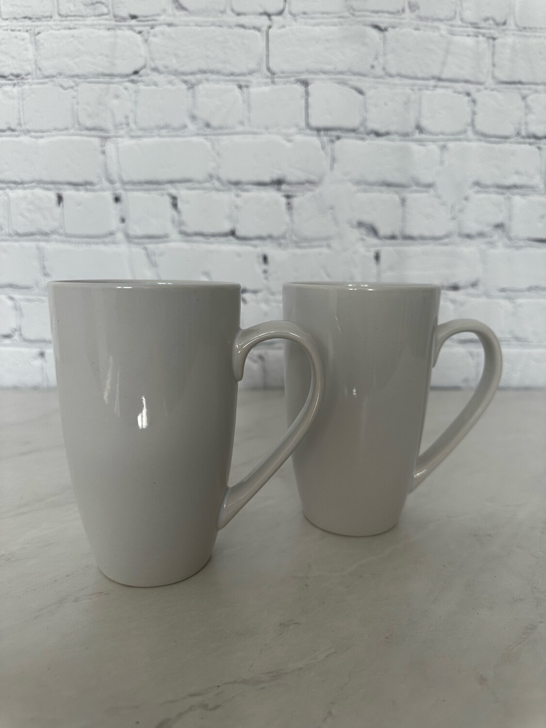 White Mug - Set Of 2