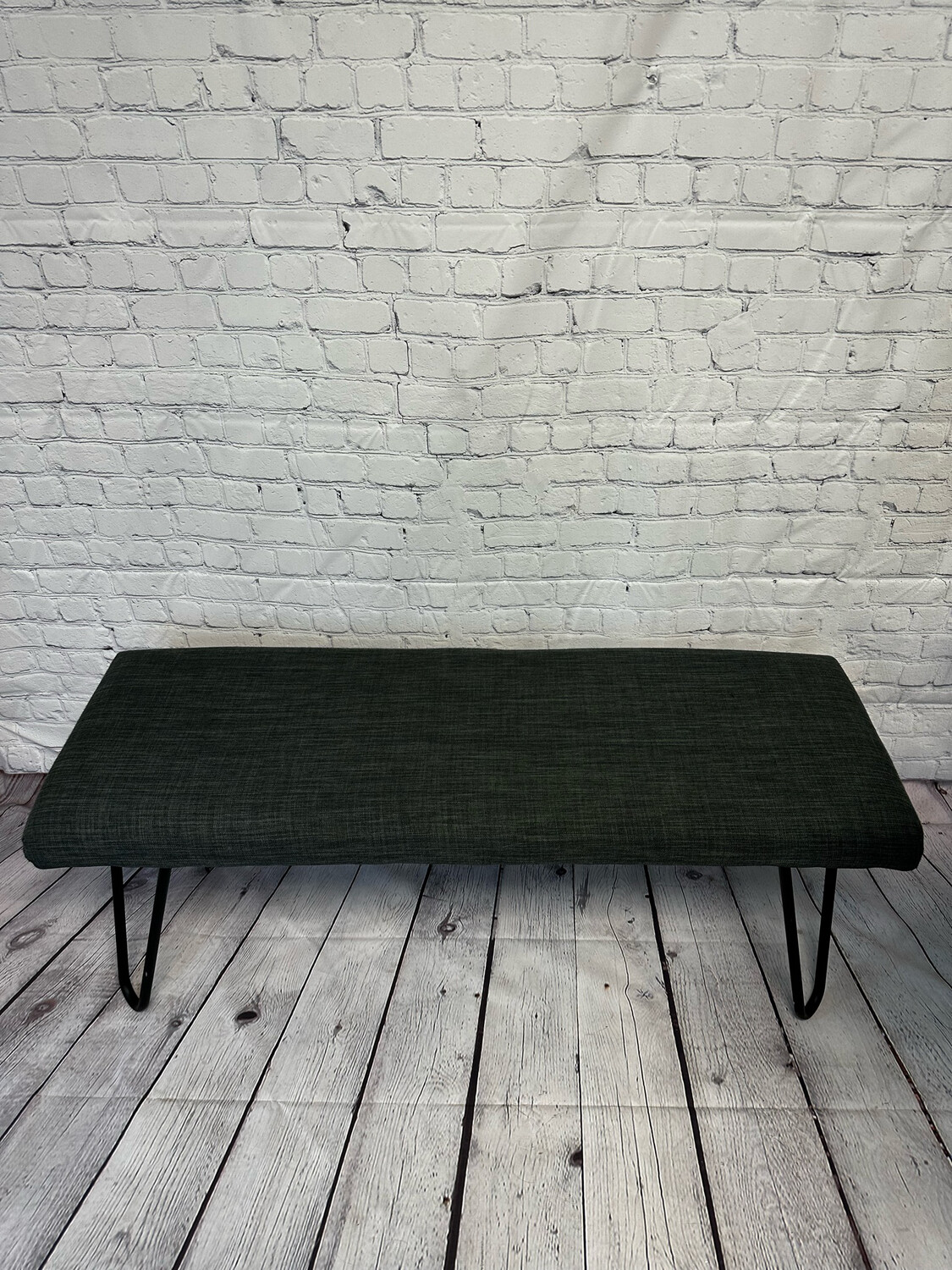 Dark Grey/Blue Bench
