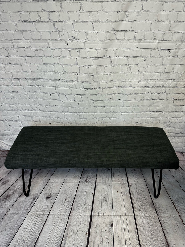 Dark Grey/Blue Bench