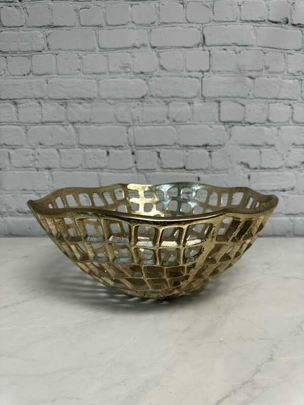 Gold Metal Bowl