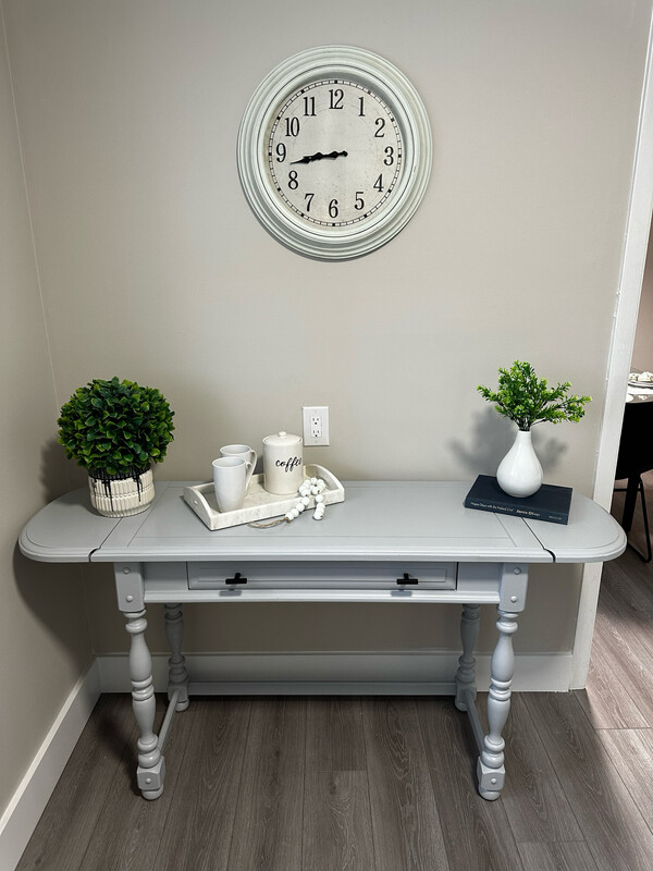 Light Grey Console Table OR Desk