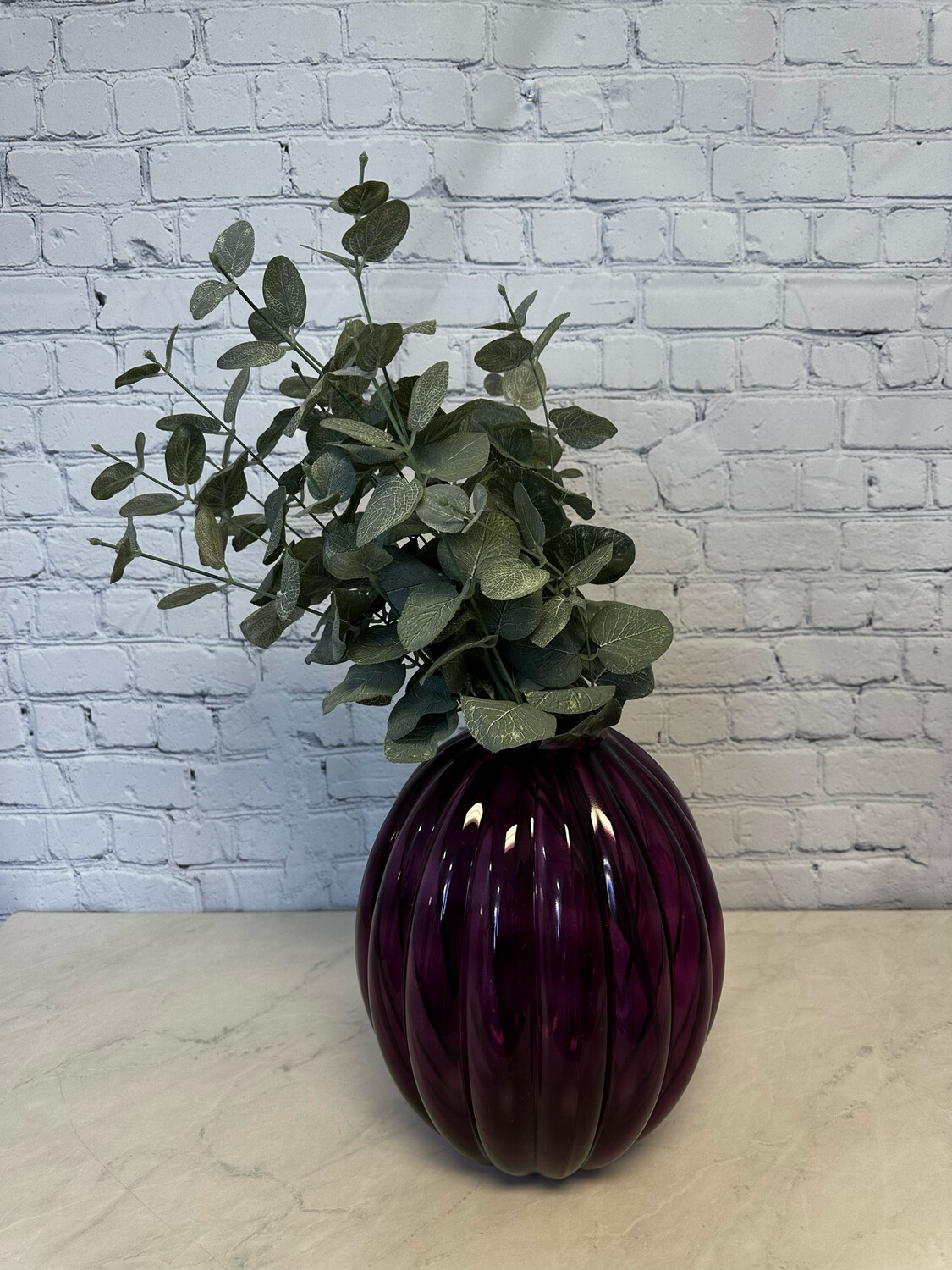 Tall & Bright Purple Vase