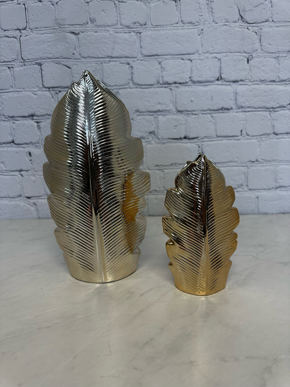 Gold Leaf - Set Of 2