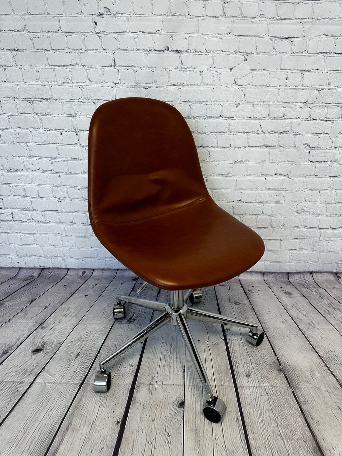Brown Leather Office Chair