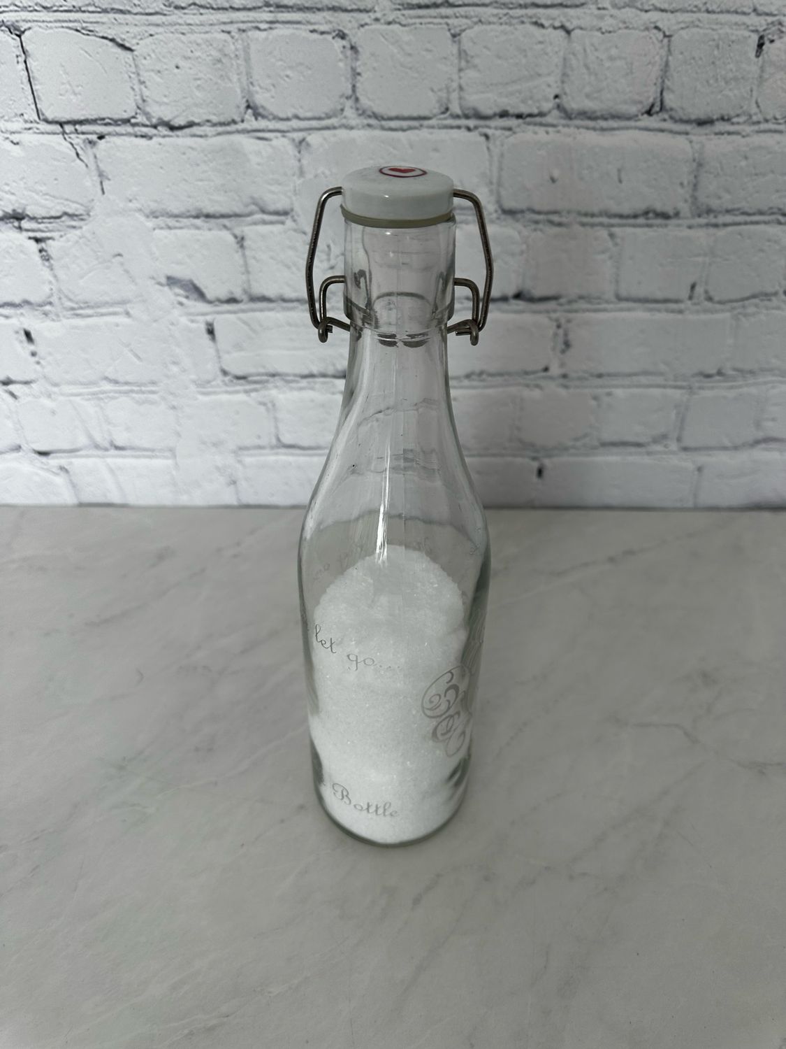 Clear Bottle w/ Epson Salt