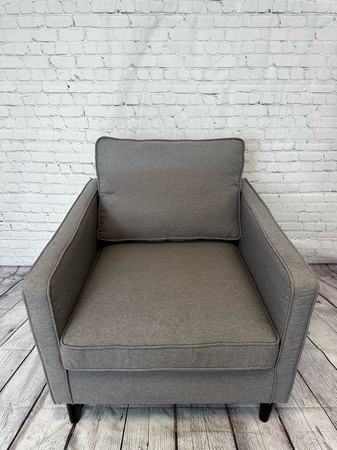 Grey Club Chair - Set Of 2