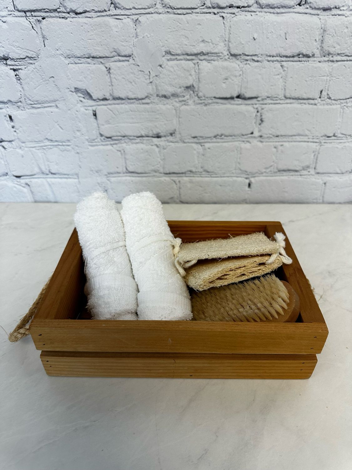 Bathroom Tray w/ Accessories